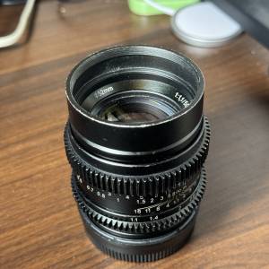 SLR magic 50 mm f1.1 for Sony e mount