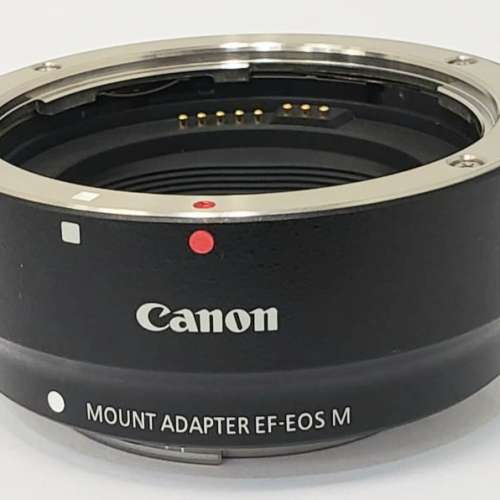 Canon EF-EOS M Mount Adapter (原廠 EF 鏡頭 轉 M 系列機身用 轉接環) - 99% New