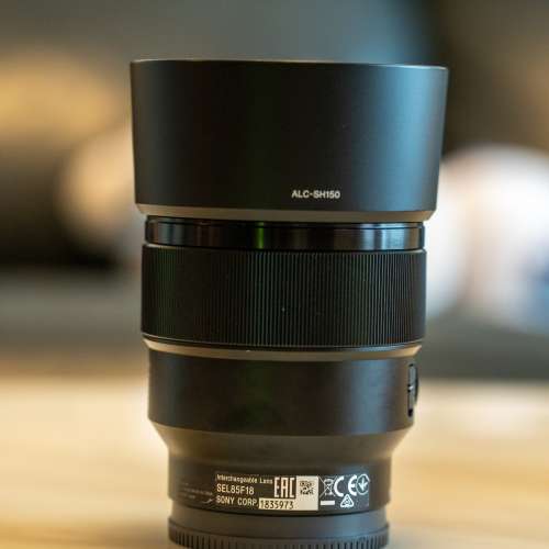 Sony SEL85F18 Lens 行貨 85mm 1.8光圈 + Filter