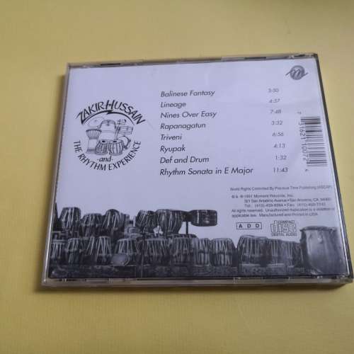 Zakir Hussain and The Rhythm Experience 美版
