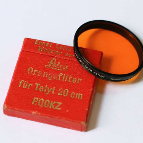Leica 48mm Orange filter 橙色濾鏡