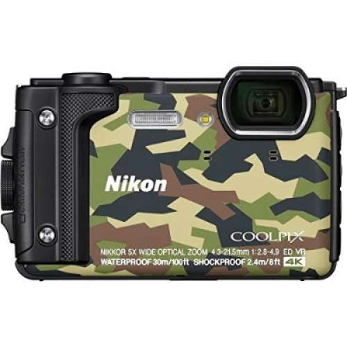Nikon Coolpix W300 輕便數碼相機 迷彩色