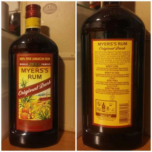 Myers Dark Rum 750ml