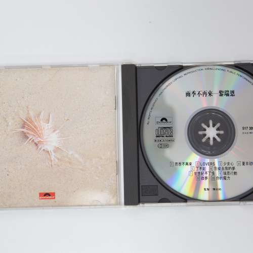 黎瑞恩專輯,CD無花