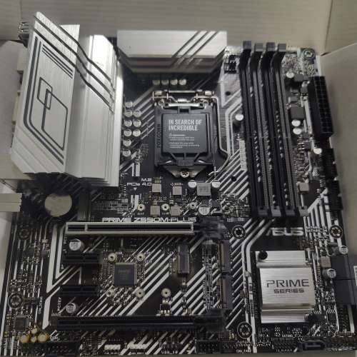 ASUS 華碩 Prime Z590M-PLUS LGA 1200(Intel  10代/11 代 cpu) 適合11600k/11700k保...