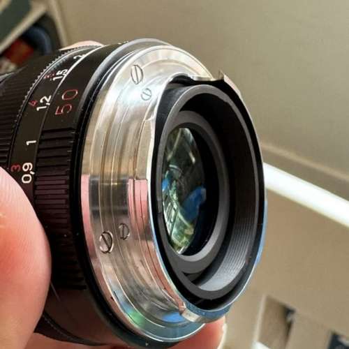 Zeiss C sonnar 50mm f1.5 ZM not leica summicron