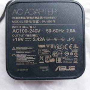 華碩電源火牛 ASUS 　AC　ＡＰＡＰＴＥＲ　ＭＯＤＥＬ：ＰＡ—１６５０—７８