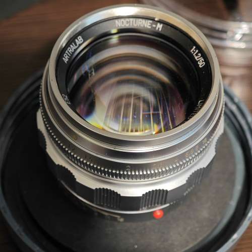 ARTRA LAB 50MM F1.2 NOCTURNE SILVER CHROME FOR LEICA M
