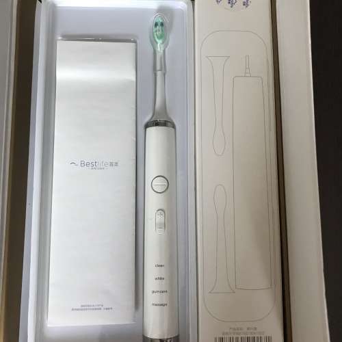 全新上海百灵Bestlife 電動牙刷 連旅行盒 四種功能