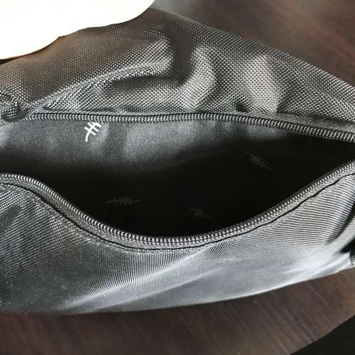 全新 日本品牌 HIDEO WAKAMATSU 黑色有型腰包