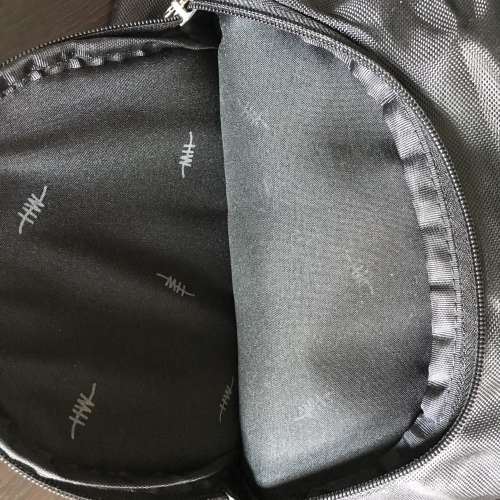 全新 日本品牌 HIDEO WAKAMATSU 黑色有型腰包