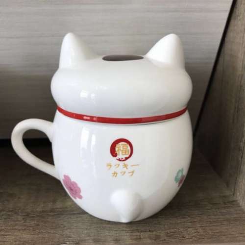 全新 招財 開運杯 一對 貓貓 原價 $249，一雙一對, so sweat,  送禮自用