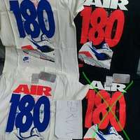 NIKE 180 Vintage Tee (大約2009年Nike産品) & Nike Air Jordan Flight 23 Tee (