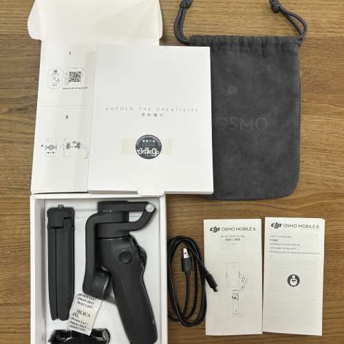 二手 少用 大疆 DJI Osmo Mobile 6 暗岩灰 有盒無單，只限面交。