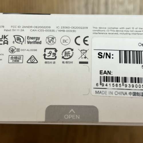 二手 少用 大疆 DJI Osmo Mobile 6 暗岩灰 有盒無單，只限面交。