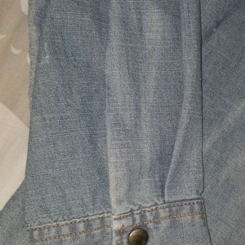 洗水牛仔 襯衫 大碼 Denim Shirt Size Large