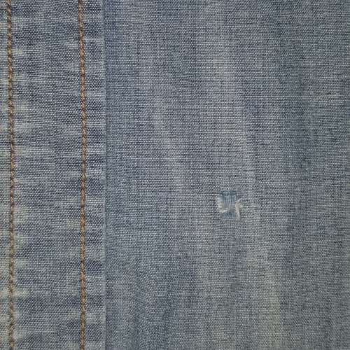 洗水牛仔 襯衫 大碼 Denim Shirt Size Large