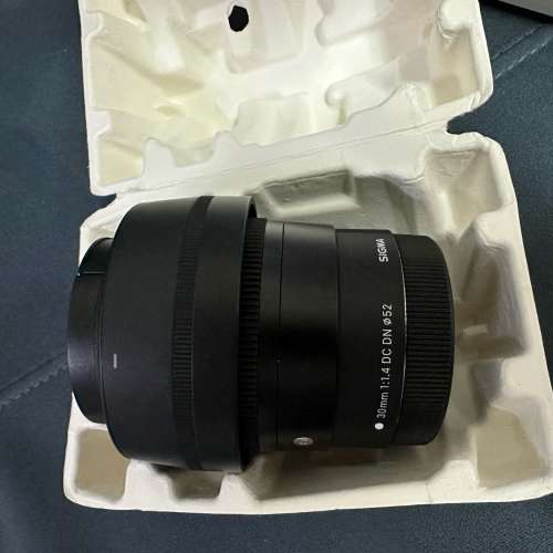 Sigma 30mm F1.4 DC DN for Canon ef-m mount