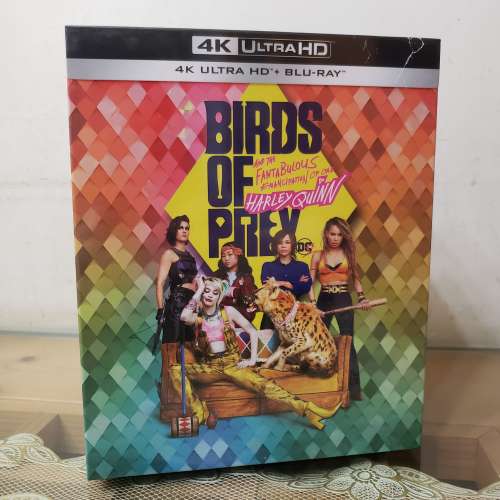 [全新Manta Lab港版Steelbook鐵盒] 猛禽暴隊: 解瘋小丑女 Birds of Prey (4K Ultra...