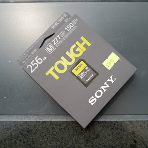 Sony Tough SDXC UHS-II 256GB card