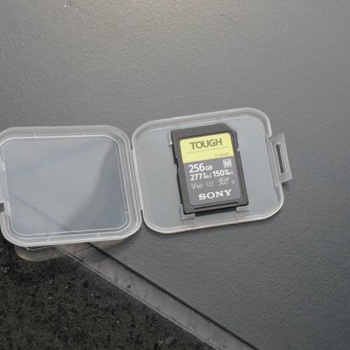 Sony Tough SDXC UHS-II 256GB card