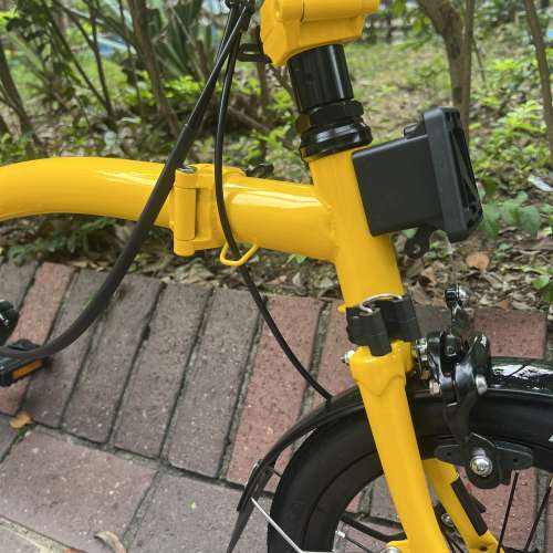 最新版本 MINT BOB 3  14吋 3速鉻鉬鋼車架 小布式折叠車 送前後蛙燈叮叮