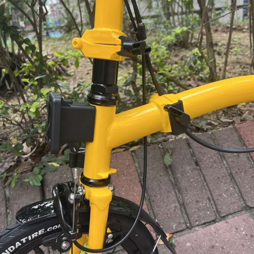 最新版本 MINT BOB 3  14吋 3速鉻鉬鋼車架 小布式折叠車 送前後蛙燈叮叮