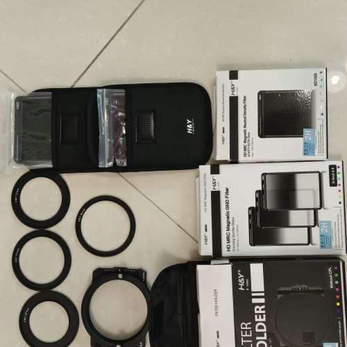 H&Y Fillter holder,ND1000,s-Gnd 0.9