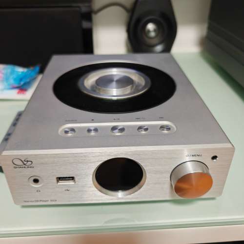 山靈，頂揭蓋式CD機，全功能數播