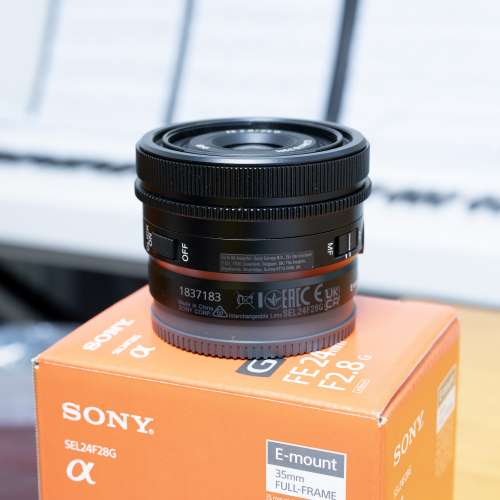 Sony FE 24mm F2.8 G 極新 行貨