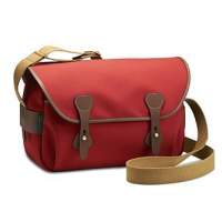 Brand New - Billingham S4 Camera Bag  (Burgundy Canvas/Chocolate Leather)