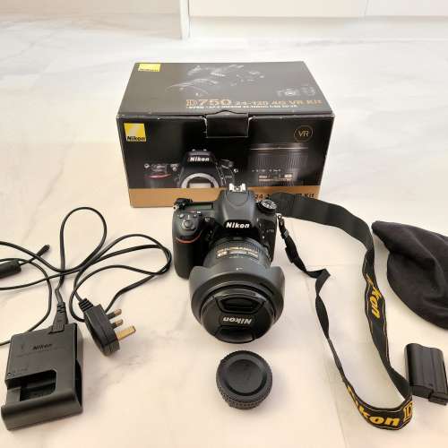 Nikon D750 99%新 + AF-S 24-120mm f4G VR 鏡頭 Kit Set