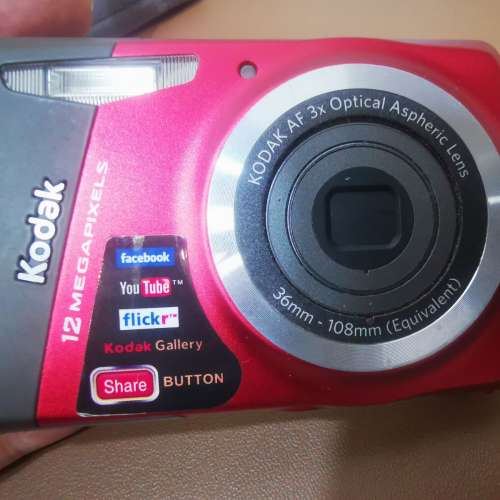 復古感kodak Camera ccd卡片相機 老相機 1220 萬像