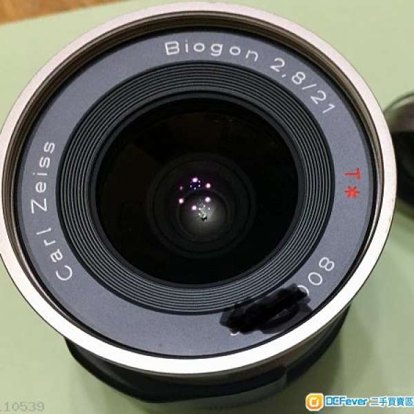 Contax ziess 21mm f2.8 G lens