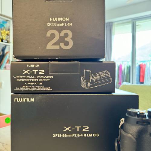 Fujifilm X-T2 XT2 set + XF 23mm f1.4R