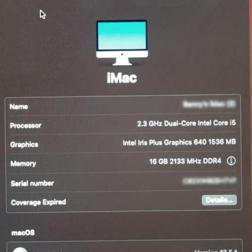 iMac 21.5" 2.3GHz Dual-Core Intel Core i5 (2019), Dell 2209WA 22” Monitor