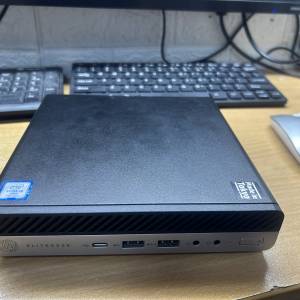 HP手掌迷你Mini電腦HP EliteDesk 800 G3 CPU i3 7100T 256GB PCIe NVMe SSD 100%正...