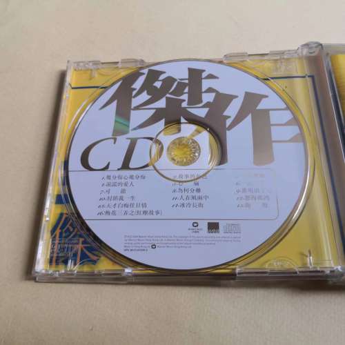 王傑 傑作 CD+VCD 24K金碟