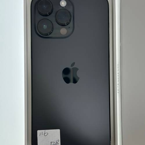 iPhone 14 pro max 128gb 黑色 港版