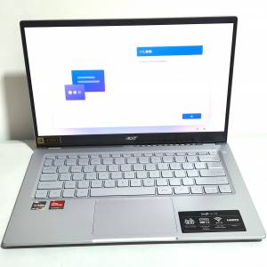 新淨無花 Acer Swift Go 14吋 (2023) (R5-7530U, 16GB+512GB SSD) 原價$5698  2023...