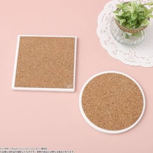 百變小櫻小狼日本原畫展雲石杯墊（包順豐）