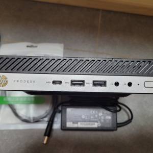 掌上電腦HP Prodesk 600 G5 i5-9500T (6核) 16GB Ram 256GB SSD Mini PC Win11