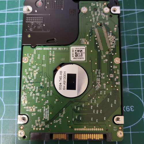 Used WD 500GB 7200轉 2.5吋 SATA6 Hard Disk