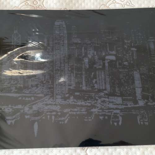 全新 香港夜景金色刮刮畫 創意手刮畫