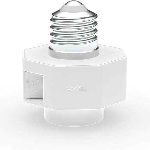 Wyze Cam v3 專用燈泡插座電源轉接器 可以室外免拉線