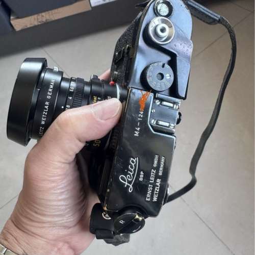 出售leica M4 original black paint，原廠黑漆，1969-70產，全原装