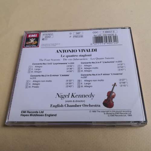THE FOUR SEASONS / NIGEL KENNEDY 四季