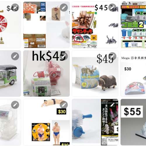 扭蛋/盒蛋  扭蛋/盒蛋