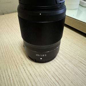 Nikon Z 35mm F1.8 S （有盒連原廠遮光罩）