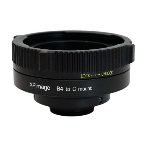 XPIMAGE  B4 (2/3") ENG Cine Lens To C-Mount (1" Screw Mount) Cine & CCTV Cameras